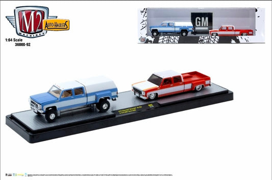 (Preorder) M2 Machines 1975 Chevrolet Silverado 30 4X4 & 1976 GMC Sierra 3500