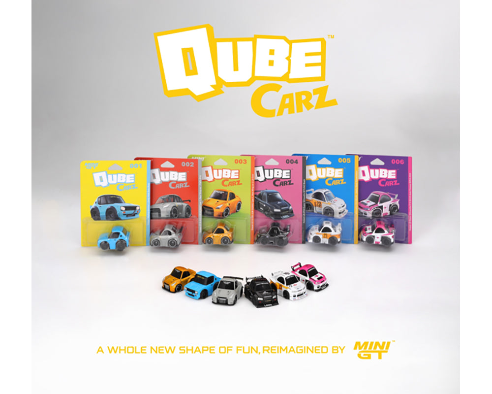 (Preorder) Mini GT Qube Carz Series 1 Liberty Walk Assortment 6pcs set eta October