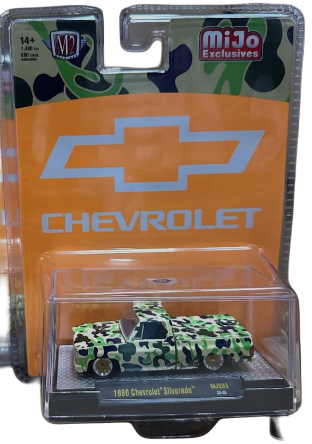 M2 Machines 1980 Chevrolet Silverado Custom Camo MiJo Exclusives Limited Edition