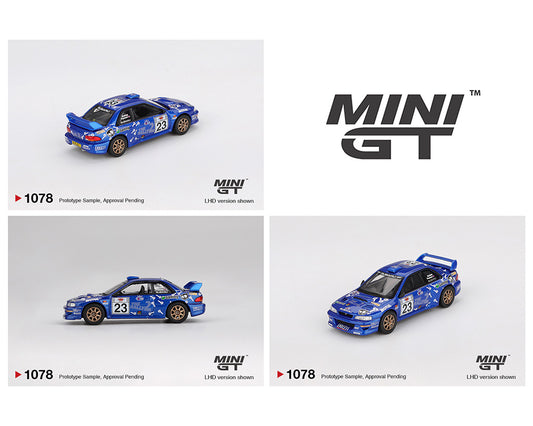 (Preorder) Mini GT 1:64 Subaru Impreza WRC99 #23 2000 Acropolis Rally – Mijo Exclusives