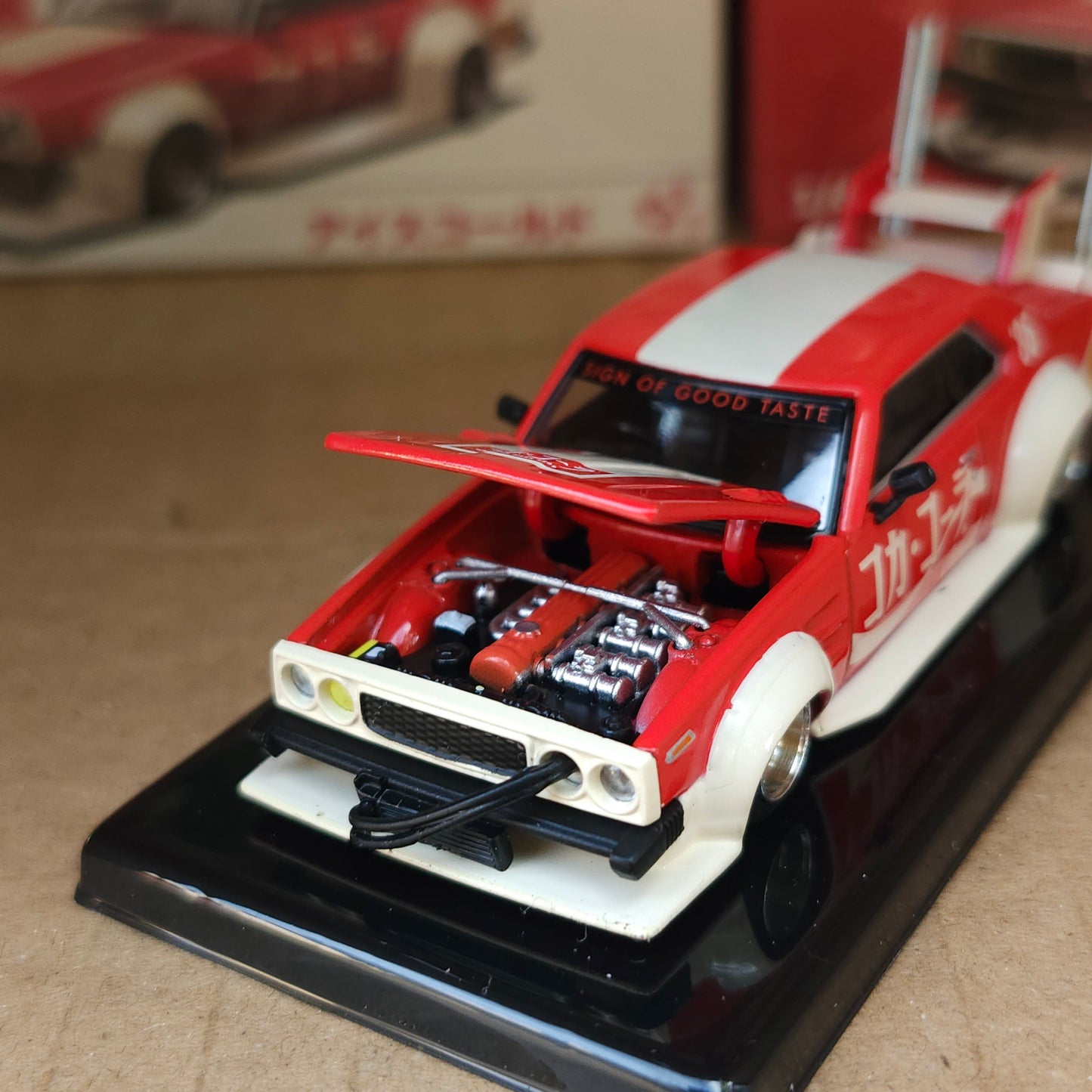 Pop Race x Tiny Coca Cola Skyline C210 Kaido Racer Bosozoku