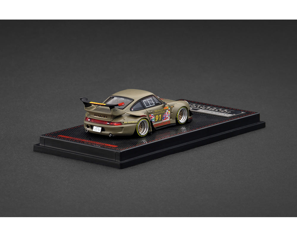 (Preorder) Ignition Model 1:64 Rauh-Welt Begriff RWB 993 – Matte Green ETA 2026 Jan