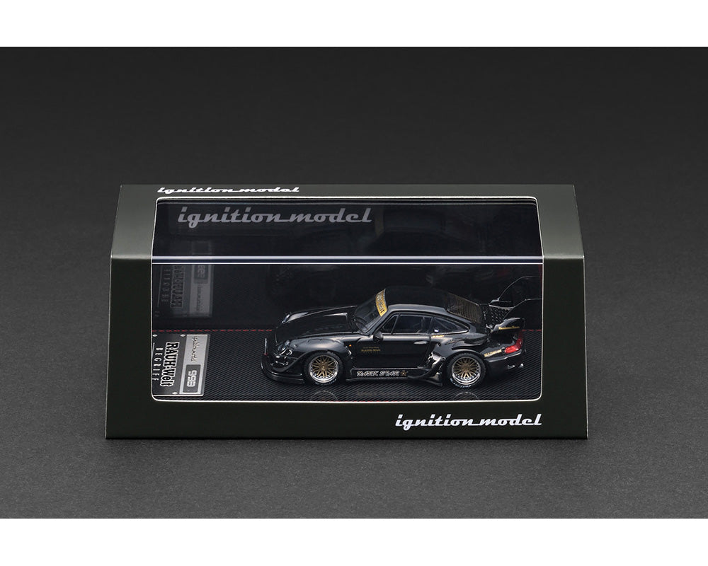 (Preorder) Ignition Model 1:64 Rauh-Welt Begriff RWB 993 – Black ETA Jan 2026