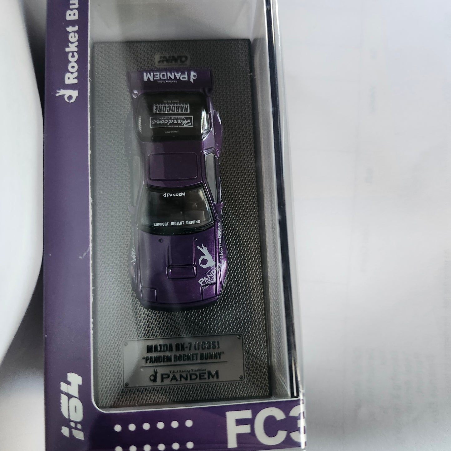 Inno64 Mazda RX7 (FC3S) Pandem Rocket Bunny Purpe