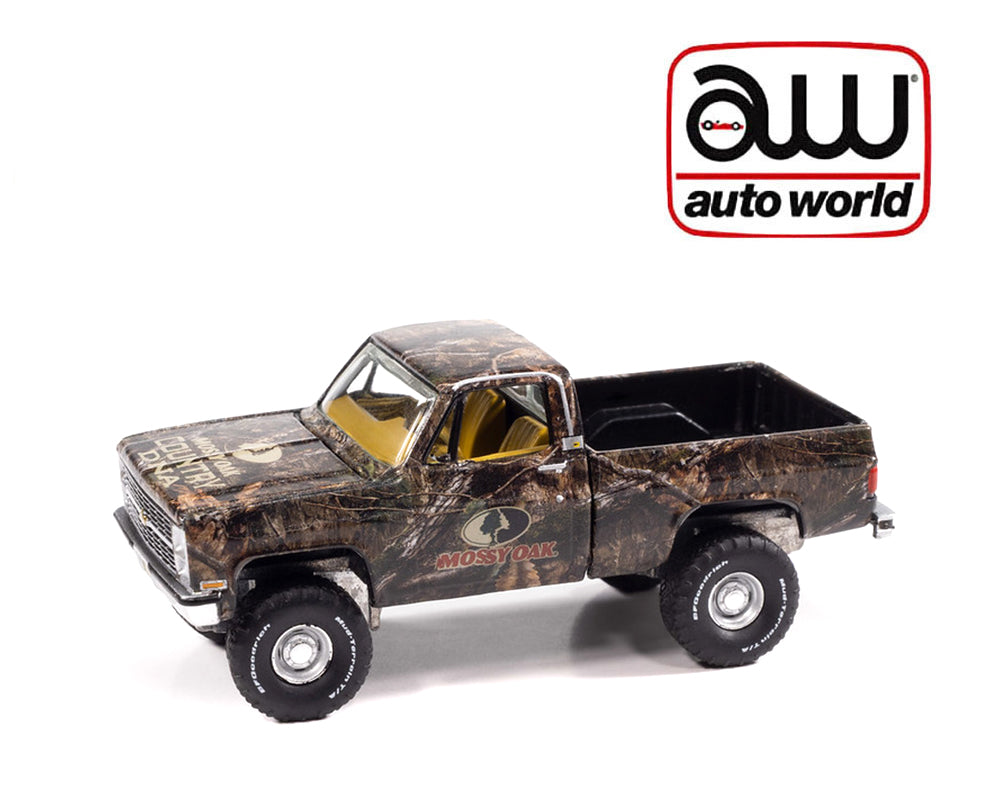 Auto World 1:64 Big Country Collection 2025 Release 1 1983 Chevrolet Silverado Mossy Oak