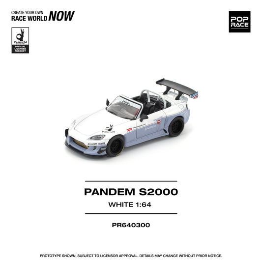Pop Race Pandem S2000 1/64 Scale *PREORDER*ETA NOV