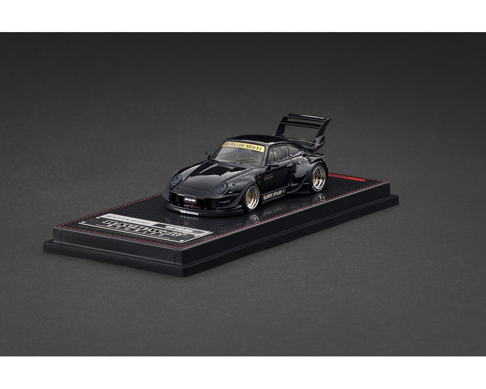 (Preorder) Ignition Model 1:64 Rauh-Welt Begriff RWB 993 – Black ETA Jan 2026