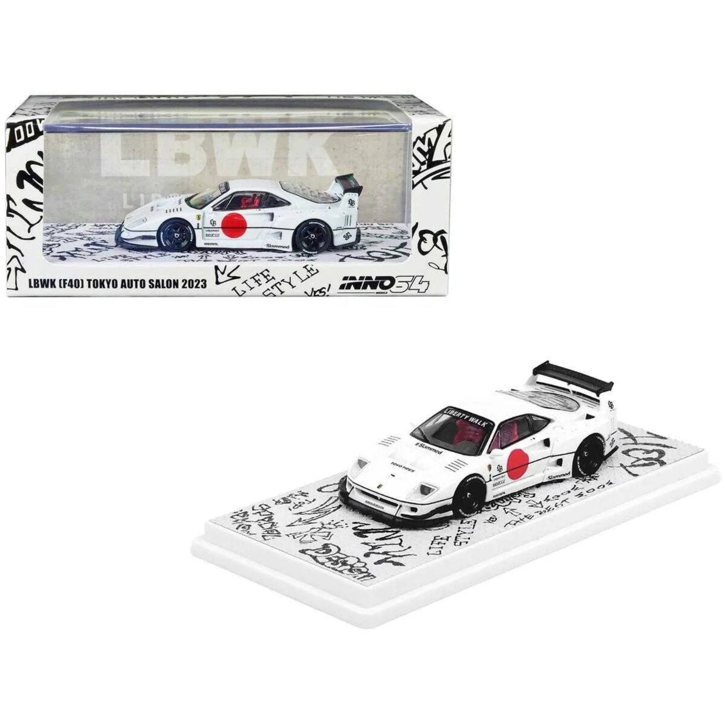 INNO64 1:64 LBWK F40 Tokyo Auto Salon 2023