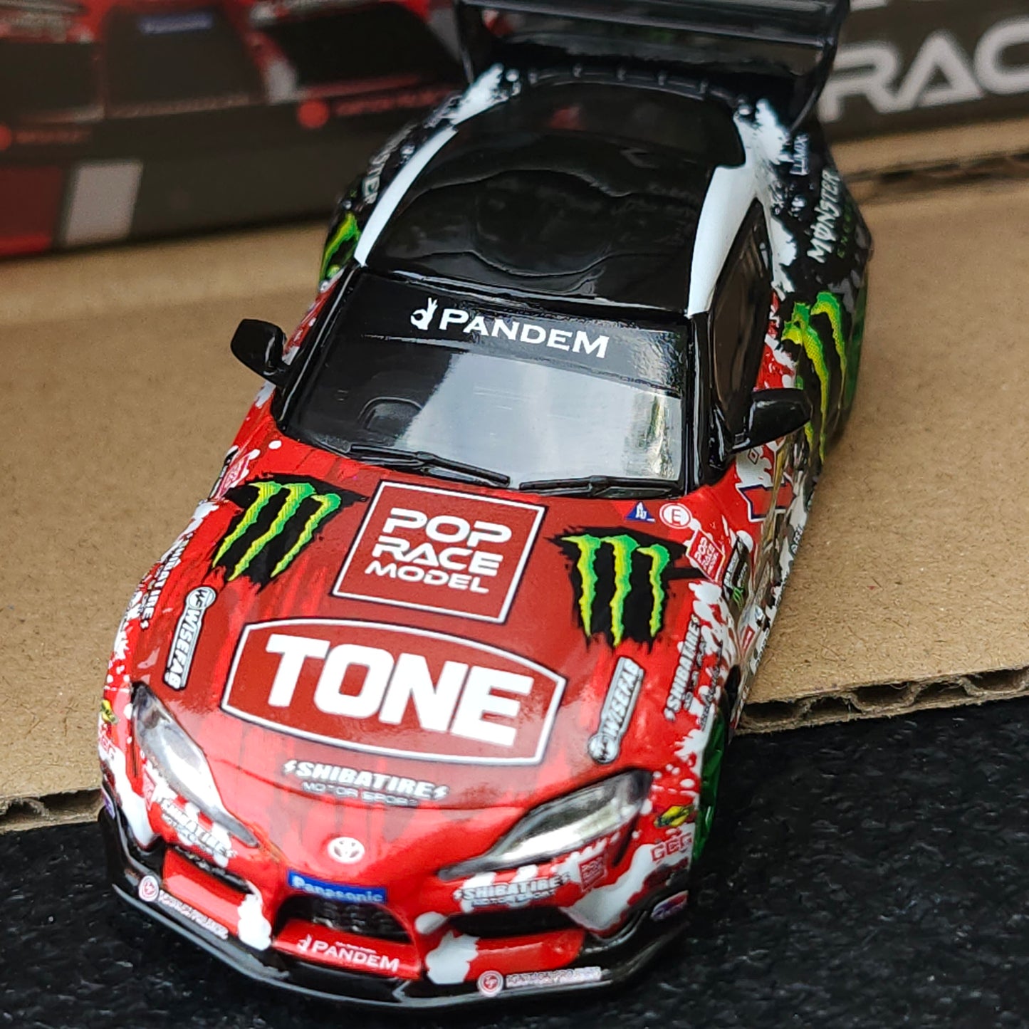 Pop Race Pandem GR Supra D1GP Daigo Saito