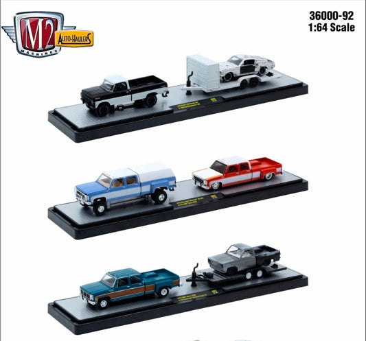 (Preorder) M2 Machines Auto Haulers 36000-92 3pcs set