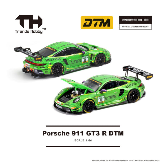 (Preorder) Trends Hobby 1/64 Porsche 911 GT3 R DTM 2024 - GRN