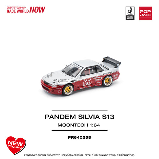 Pop Race Pre Order Pandem Silvia S13 moontech ETA summer 2025