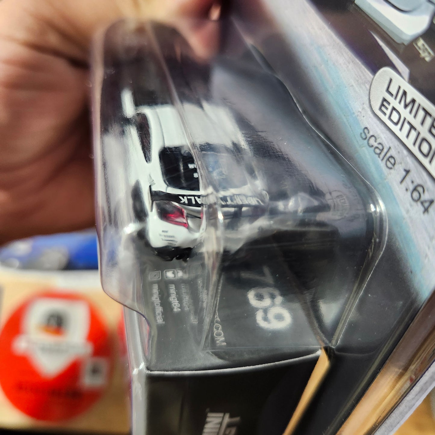 Mini GT 1:64 Toyota GR86 LB★Nation – White- MiJo Exclusives