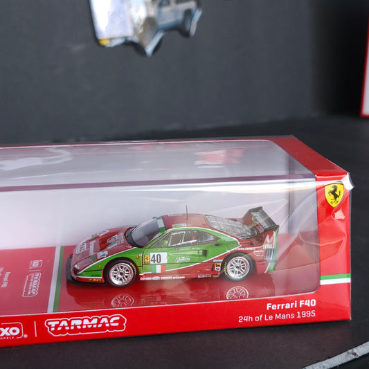 Tarmac Works HOBBY64 Ferrari F40 LM - 1994 24hr Le Mans 1:64 Scale Diecast Car