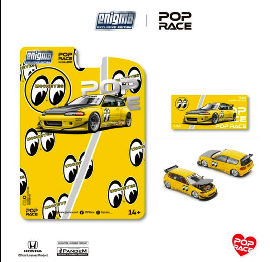 PopRace Pandem Civic EG6 Mooneyes v1 Blister