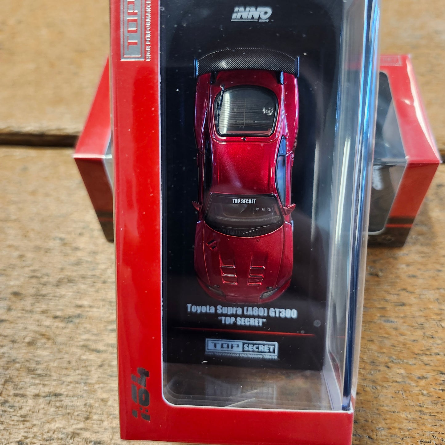 Inno64 Toyota Supra A80 Top Secret Red