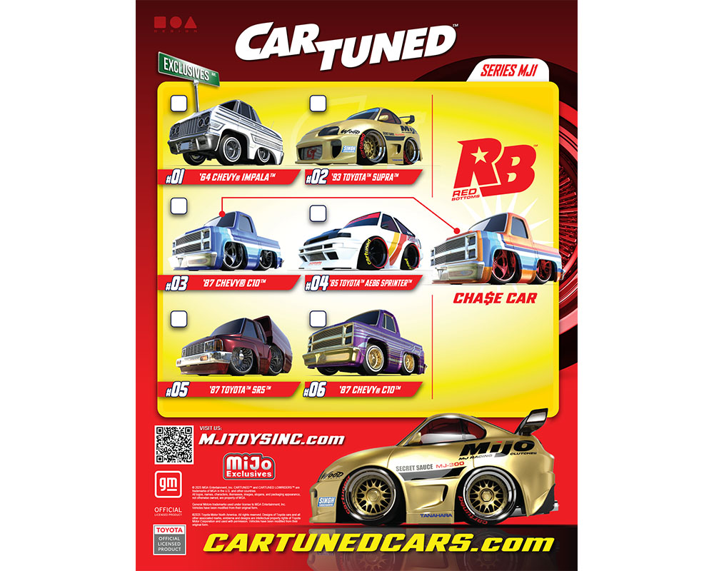 (Preorder) CarTuned 1:64 Mijo Exclusives Series MJ1 Assortment of 6 Limited Edition 10,000